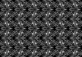 black floral vector pattern, repeating monochrome stylized trim pattern